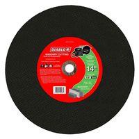 Diablo DBD140125A01C Cut-Off Disc, 14 in Dia, 1/8 in Thick, 1 in Arbor, Aluminum Oxide Abrasive