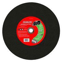 Diablo DBD140125G01C Cut-Off Disc, 14 in Dia, 1/8 in Thick, 20mm Arbor, Aluminum Oxide Abrasive