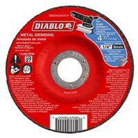 Diablo DBD045250701F Grinding Wheel, Applicable Materials: Cast Iron, Sheet Metal, Stainless Steel, 4-1/2 in Dia