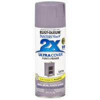 Rust-Oleum 329201 Spray Paint, Satin, Silver Lilac, 12 oz, Can