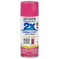 Rust-Oleum 331174 Spray Paint, High-Gloss, Prickly Pear, 12 oz, Can