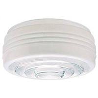 Westinghouse 8560600 Light Shade, 6-1/2 in Dia, Drum, Mushroom, Glass, White