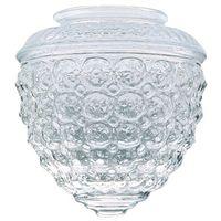 Westinghouse 8560200 Light Shade, 5-1/2 in Dia, Globe, Glass, Clear