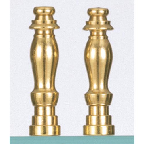 S70-130 2-2" 1/4"-27IPS FINIALS BRASS