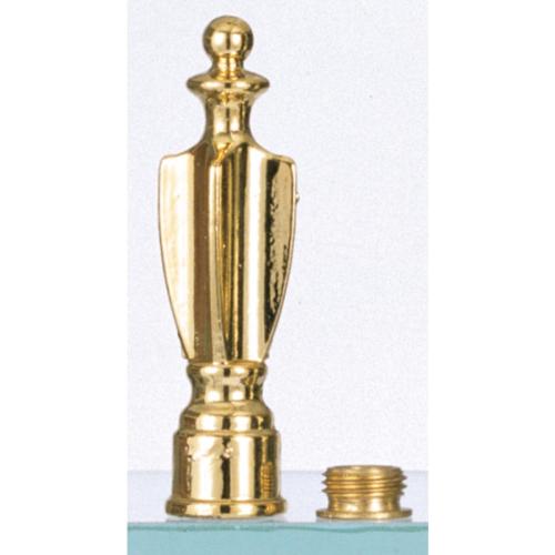 S70-135 FINIAL FINISH BRASS