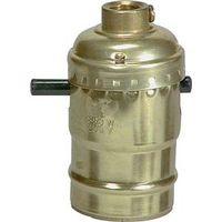 Eaton Wiring Devices BP940ABD Lamp Holder, Electrolier, 1.57 x 5.46 x 2.59 in Dimensions, 250 V, 660 W, Brass