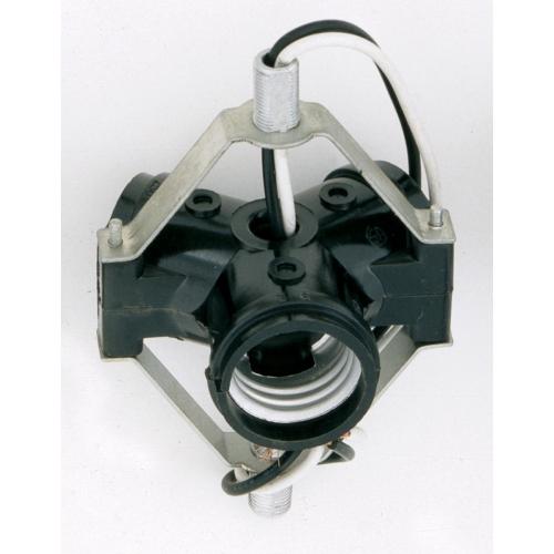 S70/422 3 LG WIRE CLUSTER SOCKET MED BASE