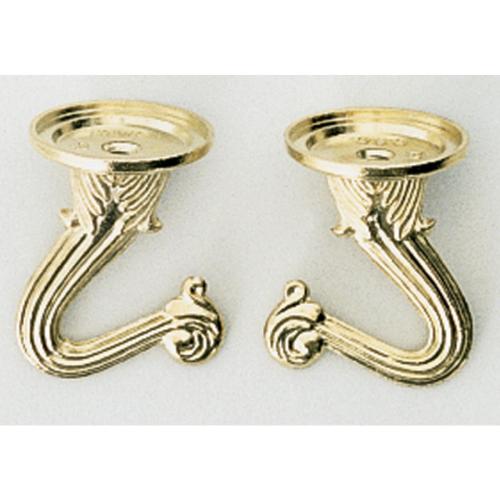 S70-450 DOUBLE HOOK SET BRASS FIN