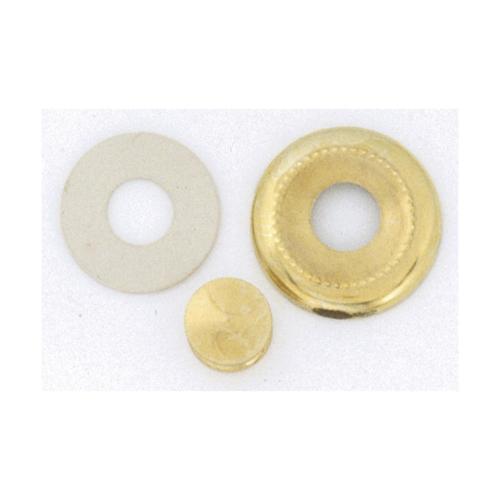 S70/638 CEILING GLASS LOCKUP KIT BRASS FIN