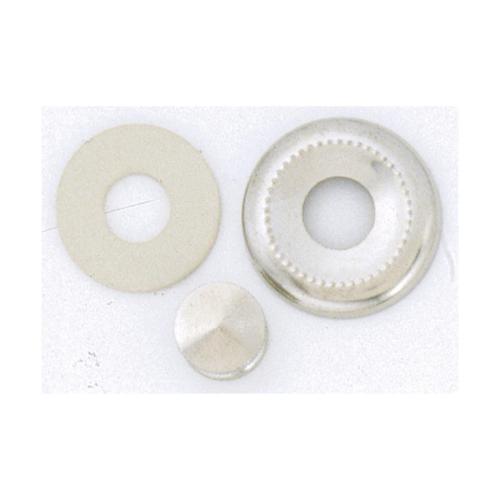 S70-639 CEILING GLASS LOCKUP KIT NICKEL FIN