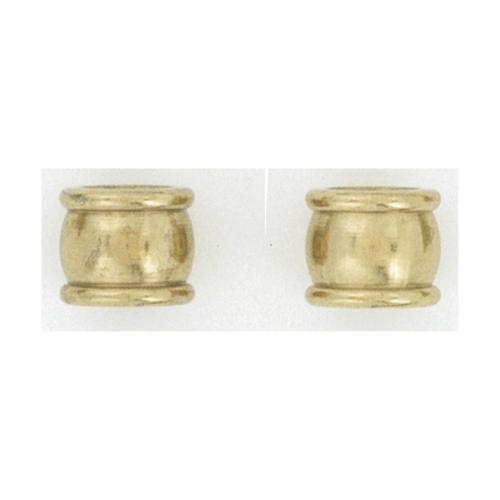 S70/627 1/8 IP FINISH COUPLINGS POL BRASS