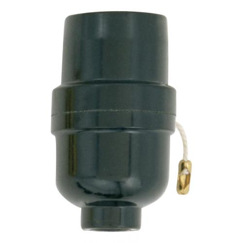 S70-433 MED PULL CHAIN BAKELITE SOCKET