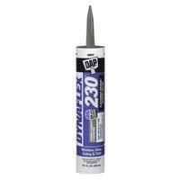 DAP 18286 Premium Sealant, Gray, 1 day Curing, 40 to 100 deg F, 10.1 oz Cartridge