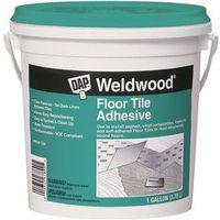DAP 00137 Floor Tile Adhesive, Clear, 1 gal Pail