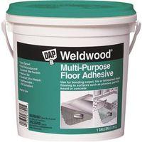 DAP 00142 Floor Adhesive, Off-White, 1 gal Pail