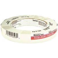 Scotch 2020-.75A Masking Tape, 60 yd L, 3/4 in W, Crepe Paper Backing, Beige