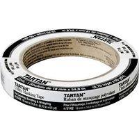 Scotch 2020-36AP Masking Tape, 60 yd L, 1.41 in W, Tan