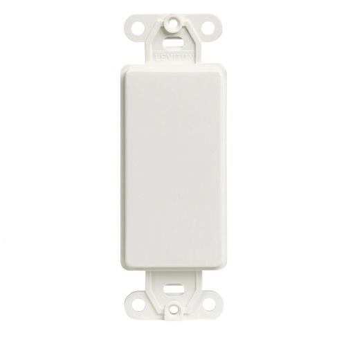 WALLPLATE BLNK INSRT WH