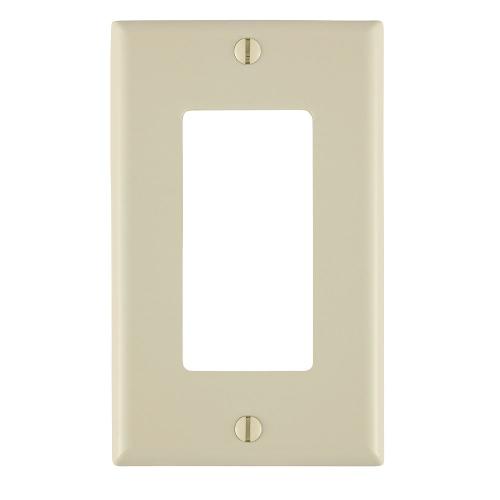 80401-TMP DECO PLT 10PK ALM DECORA WALLPLATE ALMOND