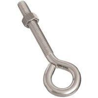 National Hardware N221-317 Eye Bolt, 1/2-13 Thread, 3-1/2 in L Thread, 1 in ID Dia Eye, 3.95 in L Shank, Steel, Zinc