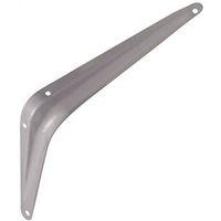 National Hardware 211BC Series N171-066 Shelf Bracket, 100 lb, Steel, Gray, 6 in L