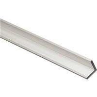 National Hardware 4204BC Series N247-395 Angle Stock, 3/4 in L Leg, 72 in L, 1/8 in Thick, Aluminum, Mill