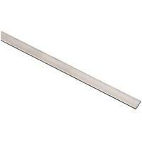 National Hardware 4201BC Series N247-163 Flat Bar, 1/2 in W, 72 in L, 1/16 in Thick, Aluminum, Mill