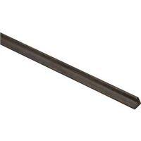 National Hardware 4060BC Series N215-392 Angle Stock, 1/2 in L Leg, 48 in L, 1/8 in Thick, Steel, Mill