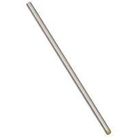 National Hardware N179-606 Threaded Rod, 3/8-16 Thread, 72 in L, A Grade, Steel, Zinc, UNC Thread