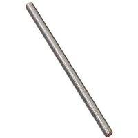 National Hardware N179-366 Threaded Rod, 5/8-11 Thread, 12 in L, A Grade, Steel, Zinc, UNC Thread