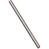 National Hardware N179-465 Threaded Rod, 5/8-11 Thread, 24 in L, A Grade, Steel, Zinc, UNC Thread
