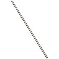 National Hardware N179-416 Threaded Rod, 1/4-20 Thread, 24 in L, A Grade, Steel, Zinc, UNC Thread
