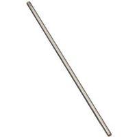 National Hardware N179-325 Threaded Rod, 5/16-18 Thread, 12 in L, A Grade, Steel, Zinc, UNC Thread