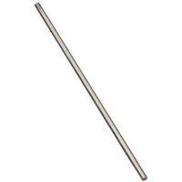 National Hardware N179-424 Threaded Rod, 5/16-18 Thread, 24 in L, A Grade, Steel, Zinc, UNC Thread