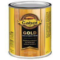 Cabot 140.0003470.005 Wood Conditioning Stain, Sun Drenched Oak, Gold, Liquid, 1 qt