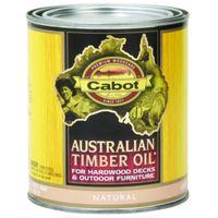 Cabot 140.0003400.005 Australian Timber Oil, Natural, 1 qt, Liquid