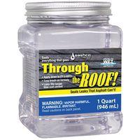 Sashco 14003 Cement and Patching Sealant, Clear, Liquid, 1 qt, Container