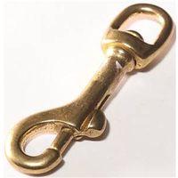 Baron 5025B-1/2 Bolt Snap, 1/4 in Snap Opening, 3 in L Dimensions, 80 lb Working Load, Bronze