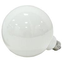 Sylvania 15792 Incandescent Lamp, 60 W, G40 Lamp, Medium Lamp Base, 490 Lumens, 5000 K Color Temp, 2500 hr Average Life