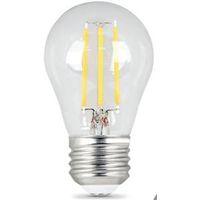 Feit Electric BPA1540/927CA/FIL/2 LED Bulb, 450 Lumens, 5 W, A15 Lamp, 40 W Equivalent, E26 Lamp Base