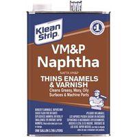 Klean Strip GVM46 Naphtha Thinner, Liquid, Hydrocarbon Solvent, Colorless, 1 gal, Can