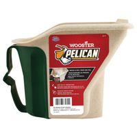 Wooster 8619 Paint Pail, 1 qt, Polypropylene, Off-White