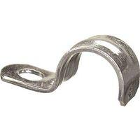 Halex 61507B Conduit Strap, 3/4 in, Steel, Galvanized, 100/PK
