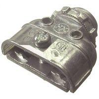 Halex 15803B Duplex Connector Pack, 3/8 in, Zinc
