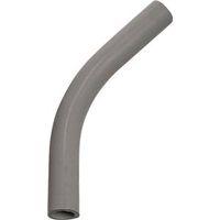 Carlon UA7AL-CAR Elbow, 3 in Trade Size, 45 deg Angle, SCH 40 Schedule Rating, PVC, Plain End, Gray