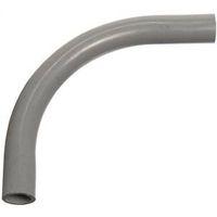 Carlon UA9AER-CTN Elbow, 90 deg Angle, 3/4 in Plain End, PVC, Gray