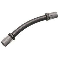 Carlon UAFAF Flexible Elbow, 1 in Trade Size, 0 to 90 deg Angle, Neoprene/PVC, Gray