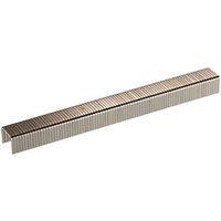 Senco H06BAA Wire Staple, 7/16 in W Crown, 3/8 in L Leg, 20, Galvanized