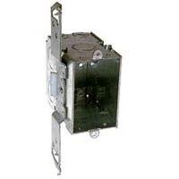 Southwire G603-FR-UPC Switch Box, 1-Gang, 5-Knockout, 1/2 in Knockout, Steel, Silver, Galvanized