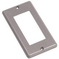 Carlon HB1GF Handy Box Cover, 4-5/16 in L, 2-3/8 in W, Polycarbonate, Gray